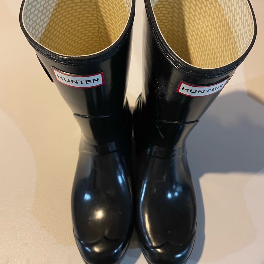 Women’s Hunter Black boots (W23700)